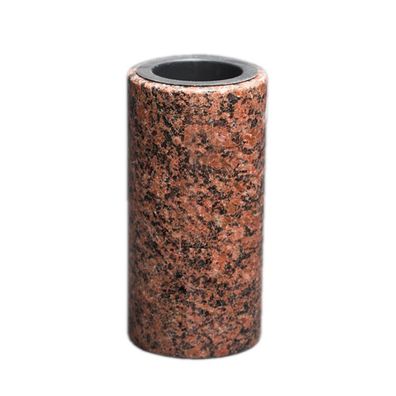 Friedhofsvase Grab vase Granit Vanga röhrenförmig 12cm XL Grabschmuck Friedhof