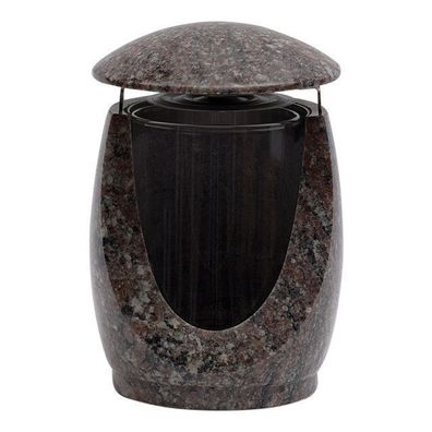 Grablampe Granit Grablaterne Grableuchte Friedhofslaterne