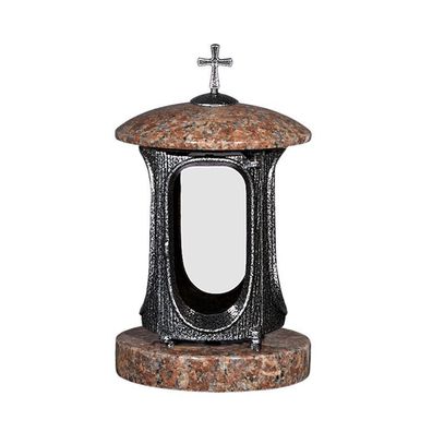 Grablampe Grablicht Grab laterne Grableuchte Granit Grabschmuck Imperial Design