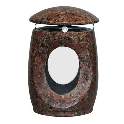 Grablampe Grablaterne Grablicht Friedhofslaterne Granit Grableuchte Grabschmuck