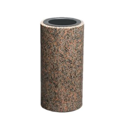 Grabvase Friedhofsvase Granit BOHUS selten 12cm Grabschmuck Friedhof Urnengrab