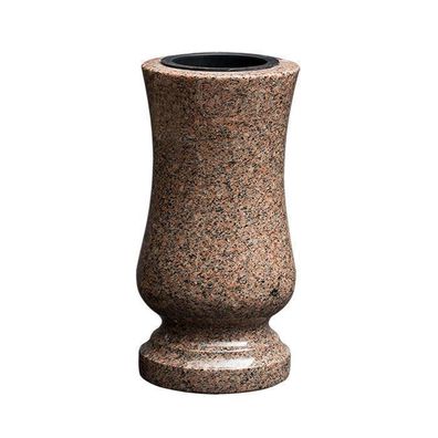 Grabvase Friedhofsvase Granit Grabmalvase XL 27cm 15cm BOHUS Grabschmuck Edel