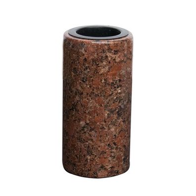 Grabvase Granit Imperial Friedhofsvase Granit Imperial Ø 12cm