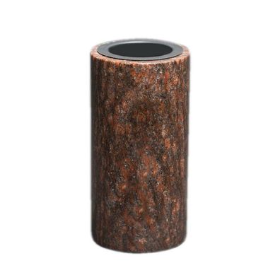 Grabvase Friedhofsvase Granit Vase Ruby star selten 12cm Grabschmuck Friedhof