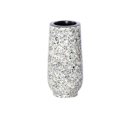 Grabvase Friedhofsvase Vase modern Grabmalvase Grabschmuck Granit schlesisch