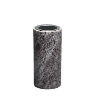 Grabvase Friedhofsvase Urne Granit Orion Urnen Grab Grabmalvase rund Grabschmuck