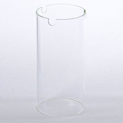 Glaszylinder Ersatzglas für Grablampen Ø 8cm -- Höhe 16,5cm