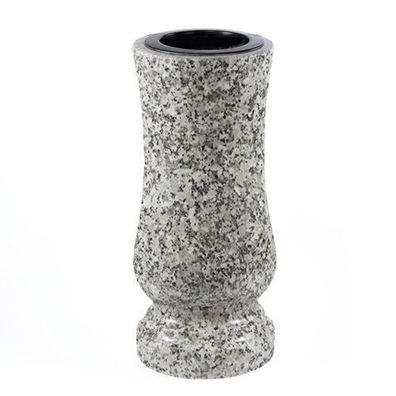 Grabvase Kindergrab aus Granit Schlessisch 20cm Grabschmuck Friedhof Urnengrab