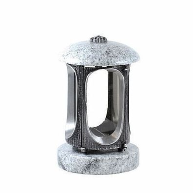 Viscont White Granitlicht Grableuchte Granit
