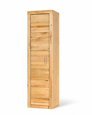 Büroschrank 52x42x190 Aktenschrank Wildeiche teilmassiv #2513