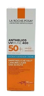 La Roche Posay Anthelios getönte, hydratisierende Creme 50 + , 50 ml, PZN 17636618
