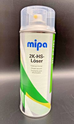 Mipa 2K HS Löser Spray Beispritzverdünnung 400ml Spot Repair Autolack