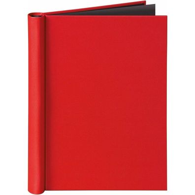 Veloflex Klemmbinder 4944 321, A4, für ca. 150 Blatt, Karton, rot