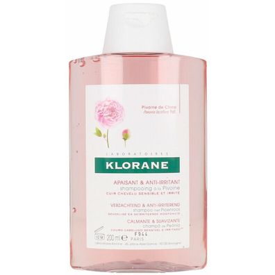 Klorane Shampoo mit beruhigendem Pfingstrosen - Extrakt 200ml