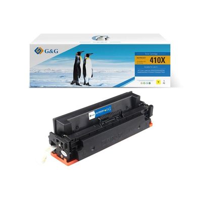 G&G XL-Toner kompatibel mit HP 410X/ CF412X