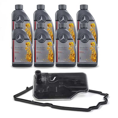 8L Original 236.15 Getriebeöl + Filter für Mercedes 7 Gang 7G Tronic 722.9