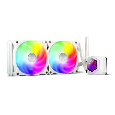 SilverStone SST-PF240W-ARGB-V2 CPU-Wasserkéhler 240mm ARGB weiß