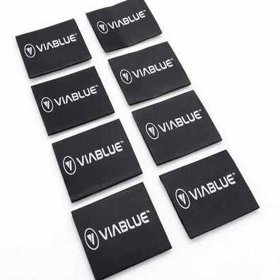 Viablue -Splitter- Schrumpfschlauch zur Kabelkennzeichnung - 8er Set