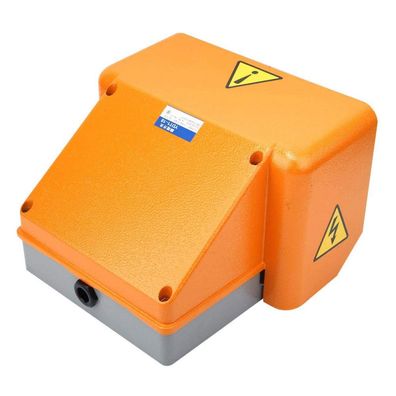 Industrieller Doppel-Fußpedalschalter Aluminiumgehäuse AC380V DC220V 6A