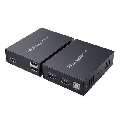 HDMI KVM Extender USB 50m Cat5e/6/7 1080P Loop Out 3D EDID
