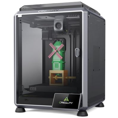 Creality K1C 2025 3D Drucker 600mm/s AI-Kamera Auto-Nivellierung gebraucht