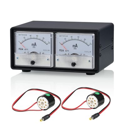 8-Pin Dual Bias Strom-Messkopf Tester fér EL34 KT88 6L6 6V6 6550 KT66 Röhren