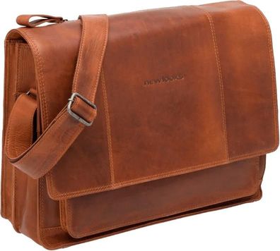NEW LOOXS Schultertasche "Leather Fellini"Volumen: 18 l, Maß