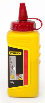 Stanley Kreidepulver rot 115g 1-47-404