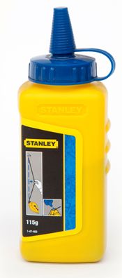 Stanley Kreidepulver blau 115g 1-47-403