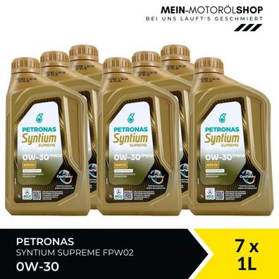 Petronas Syntium Supreme FPW02 0W-30 7x1 Liter