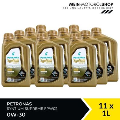 Petronas Syntium Supreme FPW02 0W-30 11x1 Liter