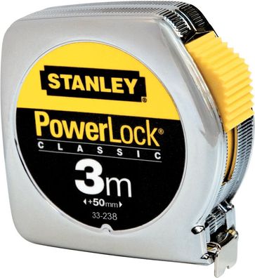 Stanley Bandmaß Powerlock Metall 3m/12,7mm 1-33-218