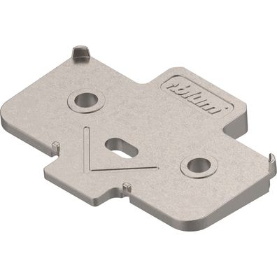 blum Winkelkeil kreuzform + 5° Schraubversion, Zink, Distanzstärke 0,8 mm
