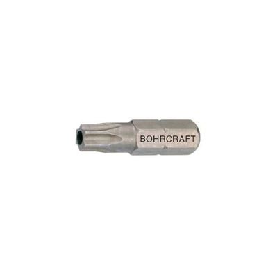 Bohrcraft Bit-Einsatz Code 6150 1/4"sechskant TX 15/25 mm Torx® mit Bohrung