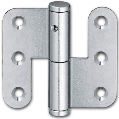Simonswerk Aufschraubbänder stumpf, 70 mm, rechts, Stahl verzinkt
