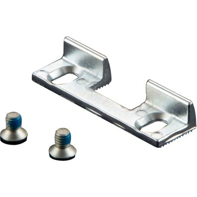 KFV Austauschstück 115, Zinkdruckguss silber, 46 x 14,4 mm