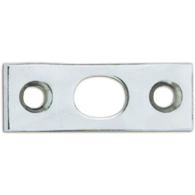 Strenger Türkantriegel-Schliessblech, 40 x 15 x 2 mm, Edelstahl