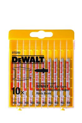 DEWALT Stichsägeblätter-Set 10-tlg. Metall DT2292-QZ