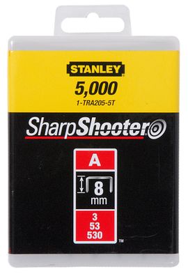 Stanley Klammern Typ A 8mm 5000 St 1-TRA205-5T