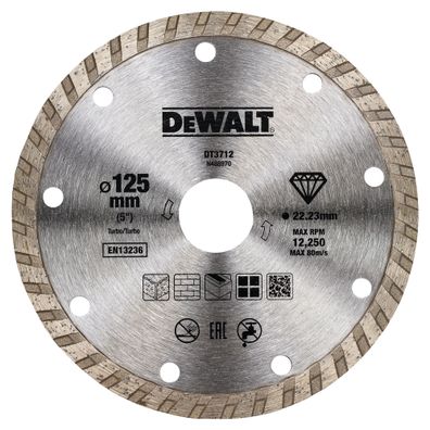 DEWALT Diamanttrennscheibe Eco1 Turbo 125mm DT3712-QZ