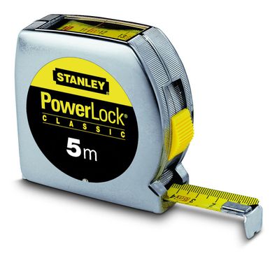 Stanley Bandmaß Powerlock Kunststoff 5m/19mm 0-33-932