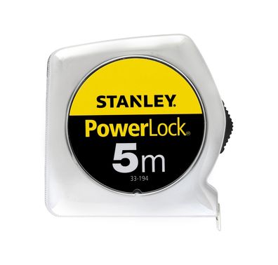 Stanley Bandmaß Powerlock Kunststoff 5m/19mm 0-33-194
