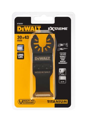 DEWALT Multi-Tool Sägeblatt Met 43x30mm DT20707-QZ