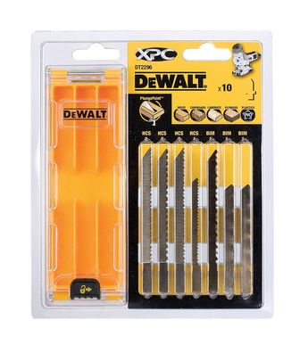 DEWALT Stichsägeblätter-Set 10-tlg DT2296-QZ