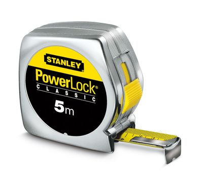 Stanley Bandmaß Powerlock Kunststoff 5m/19mm 1-33-191