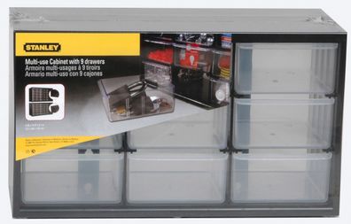 Stanley Kleinteilemagazin mit 9 Schubfächern 1-93-978