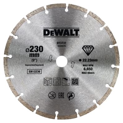 DEWALT Diamanttrennscheibe Eco1 Universal 230mm DT3731-QZ