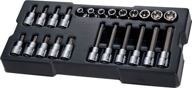 Stanley 1/2" Bit-Steckschlüssel 24-tlg STMT1-74176