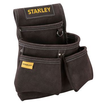 Stanley Werkzeug- u. Nageltasche doppelt Leder STST1-80116