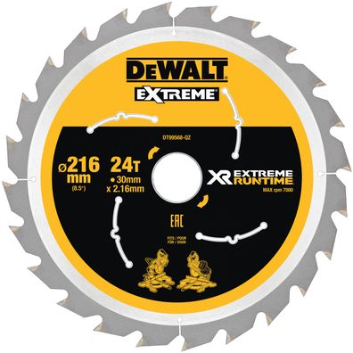 DEWALT Kreissägeblatt stat. 216/30mm 24 WZ/FZ DT99568-QZ